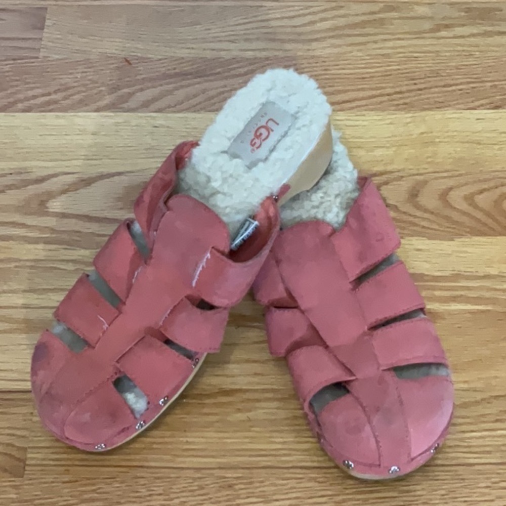 UGG Women’s Wasabi 1680 Suede Clogs